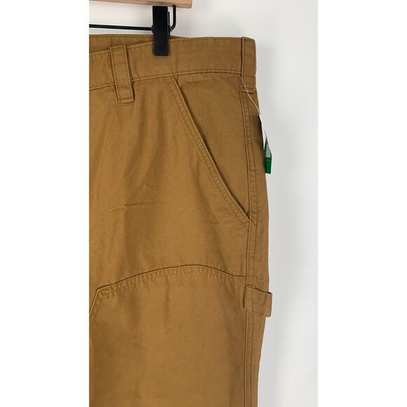 Gap Mens Palomino Brown Utility Carpenter Pants Straight Leg Size 38x32 NWT - Picture 3 of 7